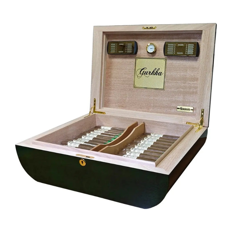 Heritage Natural Kingsman Figurado Humidor Green